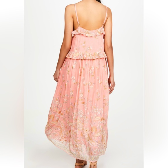 NWT SPELL & THE GYPSY Hendrix Strappy Maxi Dress XS - Picture 2 of 2